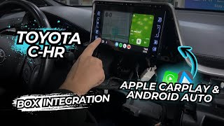 Toyota CHR Apple CarPlay & Android Auto Module Integration for Original Multimedia StepbyStep