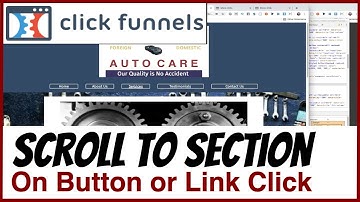 How To Scroll to Section or Row on a Button or Link Click in ClickFunnels - CFDS-40
