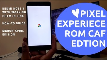 Stable Android Pie (9.0.0) P for Redmi Note 4! Install guide for Pixel Experience ROM CAF edition