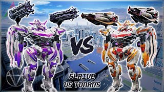 [WR] 🔥 Tonans VS Glaive – Titan Weapon Comparison | War Robots