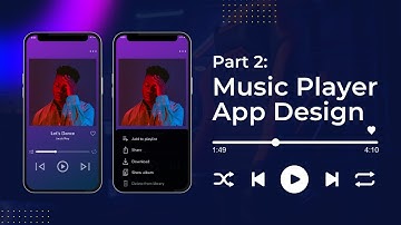 Part 2: Music Player Mobile App Design in Figma (2023)