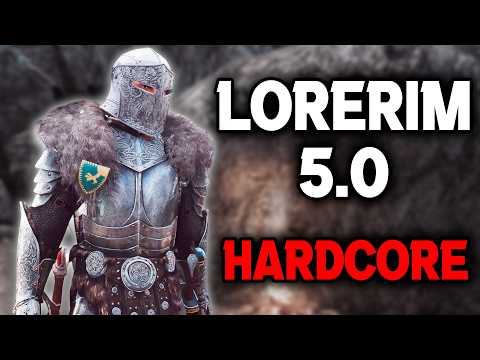 This Dungeon Almost Killed My Permadeath Run - LoreRim 5.0 (VOD)