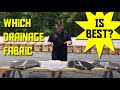 What Is The Best Drainage Fabric To Use? | Dr Drainz of Apple Drains NC