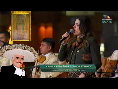 Camila Fernández AMOR ETERNO  Canta a la Virgen de Guadalupe Homenaje a su Abuelo Vicente Fernandez