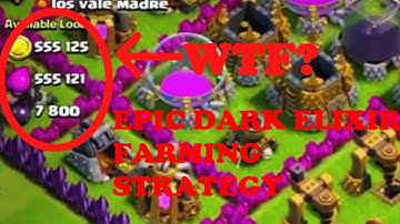 |Clash of Clans|EPIC DARK ELIXIR FARMING STRATEGY FOR TH9!!! Upgrade your hereos super fast