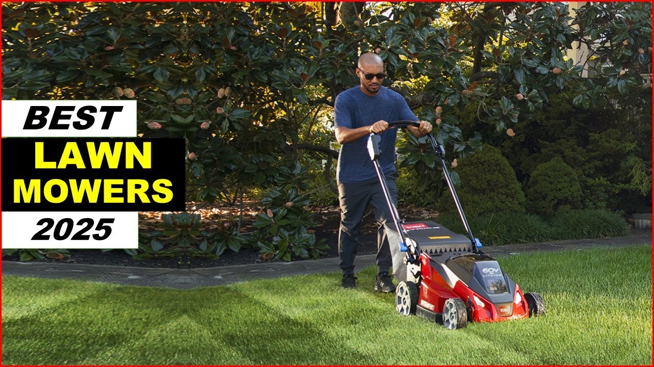 Top 5 Best Lawn Mowers In (2025) - YouTube