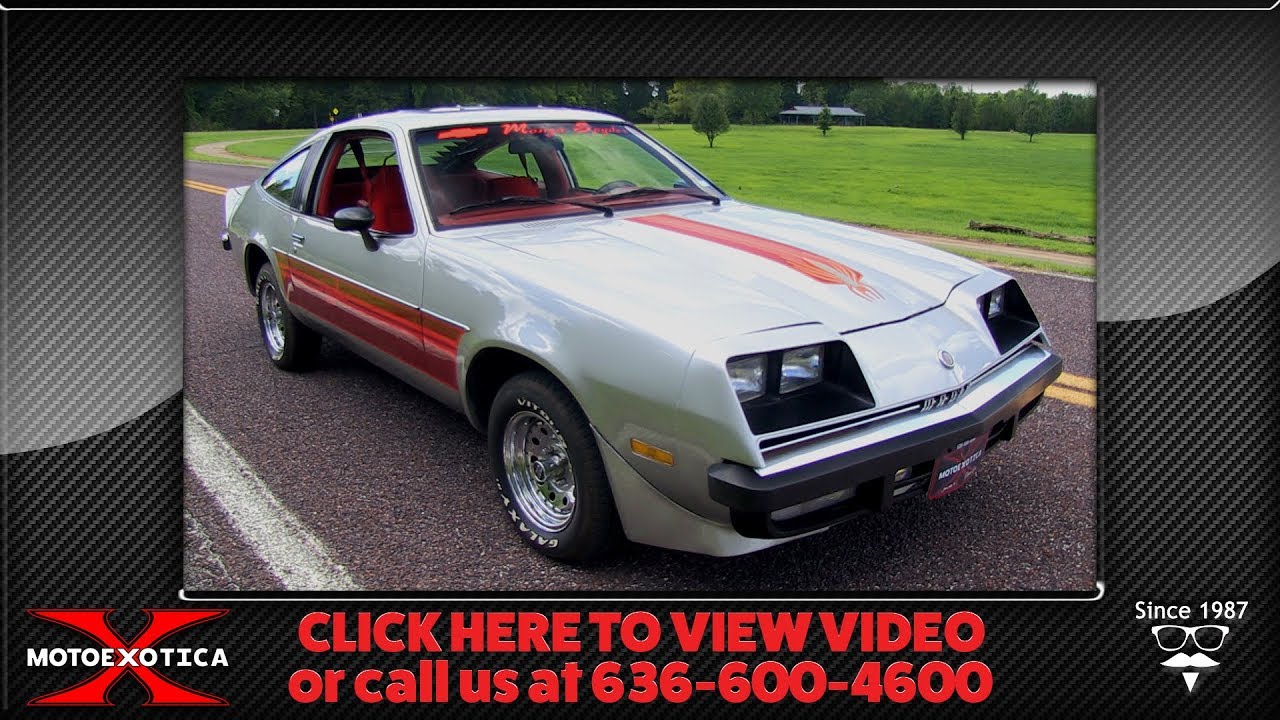 1980 Chevrolet Monza Spyder For Sale Motoexotica Com