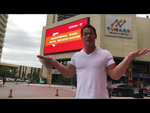 John Cena in China: "I'm like a true Yinchuan citizen"