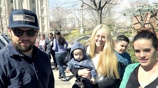 Bumped into the Shaytards on Easter!