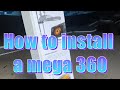 How to install humminbirg mega 360