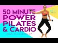 50 Minute Power Pilates and Cardio Workout 🔥Burn 465 Calories!* 🔥 Day 47