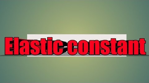 Relation between elastic constants part 2