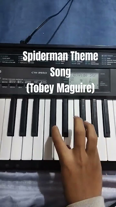 Spiderman Theme Song (Tobey Maguire) #Piano Cover