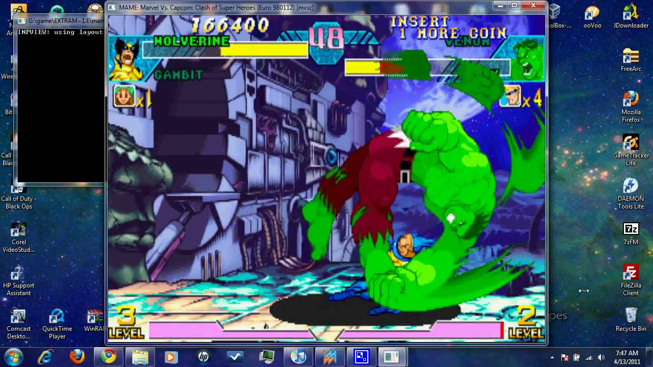 Maverl Super Heroes Vs. Capcom Extra M.A.M.E.