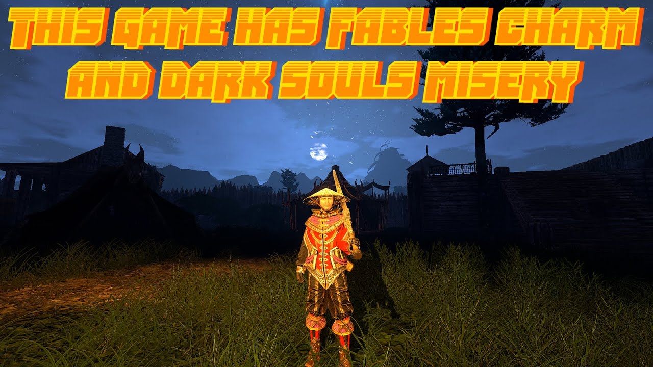 THIS GAME HAS FABLES CHARM AND DARK SOULS MISERY