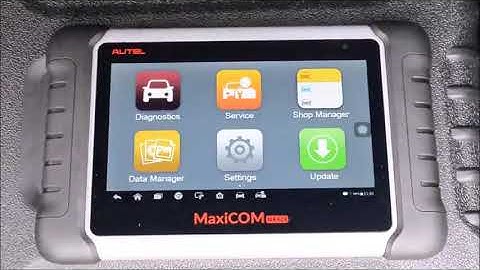Autel Maxicom MK808 Instruction