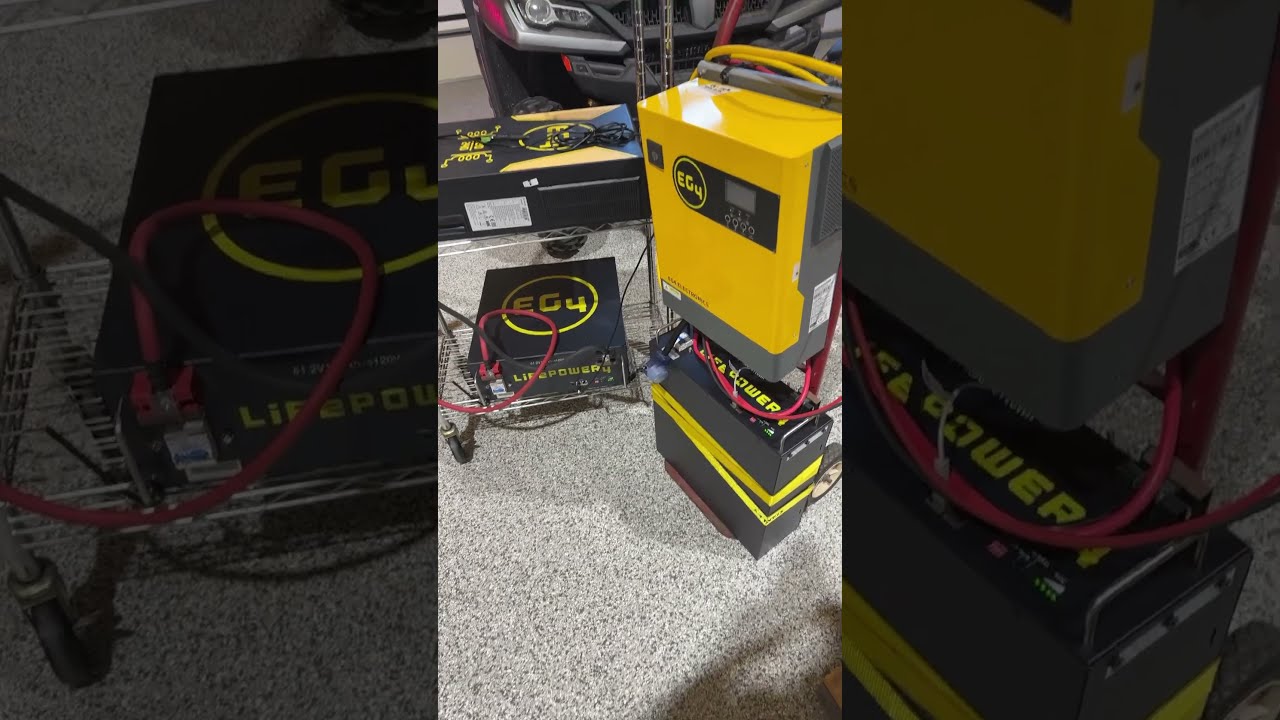 Dangerous Consequences From Leaving Two EG4 Lithium Batteries Alone Overnight Lithiumbattery