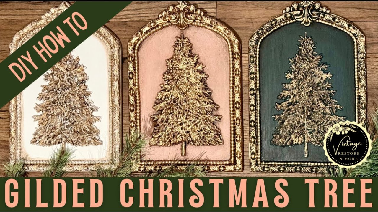 IOD Gilded Christmas Tree