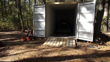 Shipping Container Ramp