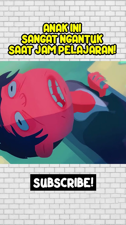 BANG CUPU! ANAK INI SANGAT NGANTUK SAAT JAM PELAJARAN!