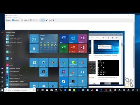 Video: Come Creare Un'immagine Del Desktop