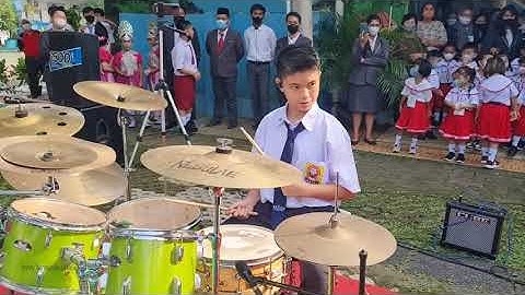 Coklat-Bendera (Garent Drum Cover)