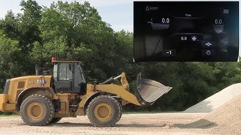 Standard Payload Scale System Overview | Cat Next Generation Medium Wheel Loaders