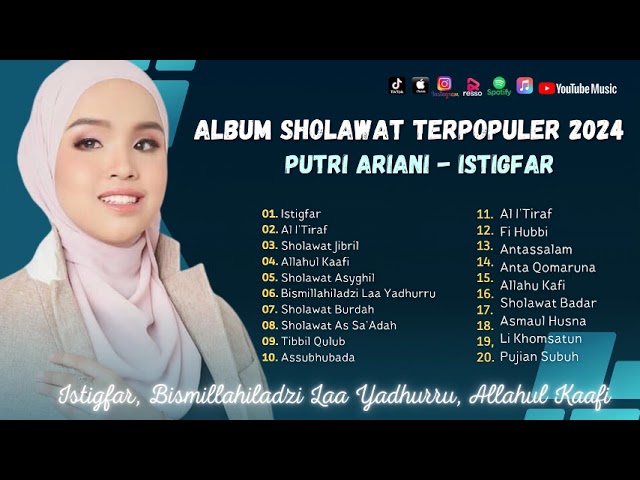 Sholawat Terbaru || Full Album Putri Ariani Terpopuler 2024 || Istigfar - Al I’Tiraf class=