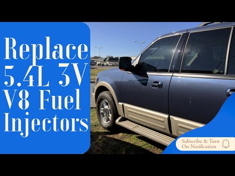Ford 5.4 Liter V8 Fuel Injector, Regulator Sensor, Fuel Filter replacement step by step DIY, how to!