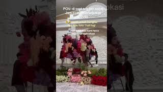 PINDAHAN RANGKAIAN BUNGA DEKORASI #weddi#pernikahan #bungapelaminan #decoration