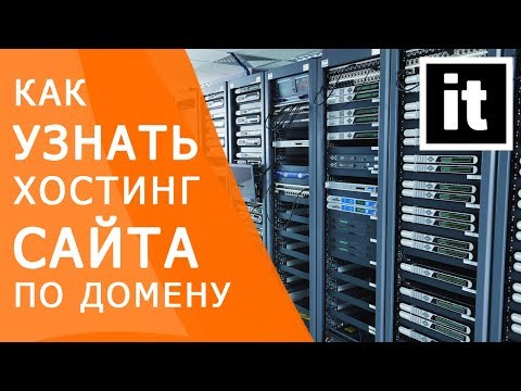 Как узнать хостинг сайта по домену