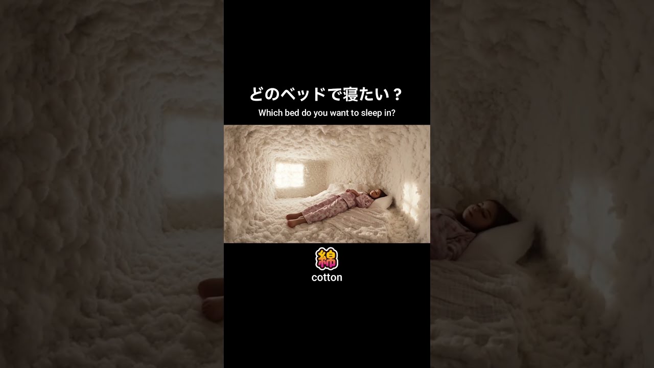 どれのベッドが好き?? #ai動画  #ASMR#Shorts