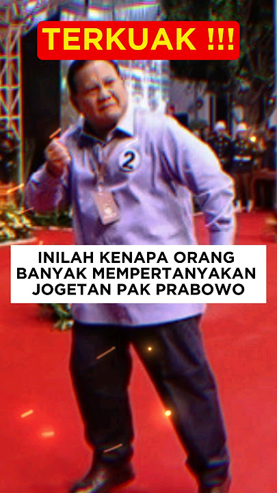 PRABOWO AKHIRNYA KLARIFIKASI JOGET GEMOY 🤭 #shorts #beritaviral #jogetgemoy #prabowogemoy