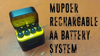 MUPOER - Rechargable AA Battery System