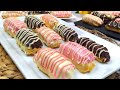 Эклерҳои Рангоранг: Зеби Дастархони Ид | Colorful Eclairs: The Beauty of Celebration Tables