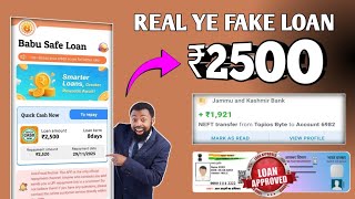 Babu Safe Loan App | 7 Days Short Term Loan Apply Kaise Kare today new loan app 2026 new loan app screenshot 3