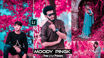 PINK TONE PRESTS   Lightroom Mobile Editing Tutorial | pink colour correction tutorial in lightroom