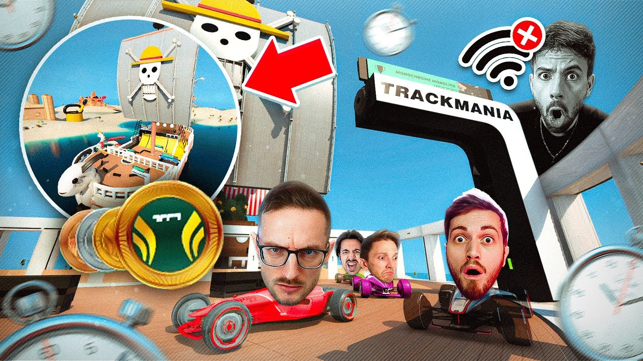 LE GARE A TEMPO PIU BLASFEME DI SEMPRE su TRACKMANIA!🏎️ w/ Rohn, Dread, Gabbo, Delux e il Masseo