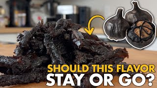 Beef Jerky Taste Test – Exclusive Flavor Drop: Black Garlic Beef Jerky…Vote On It: Keep It or Not