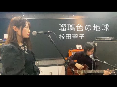 【生演奏】松田聖子/瑠璃色の地球を歌ってみた Covered by ふたりでる
