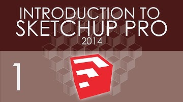 Intro to SketchUp Pro 2014 - 1 - The Interface and Navigation