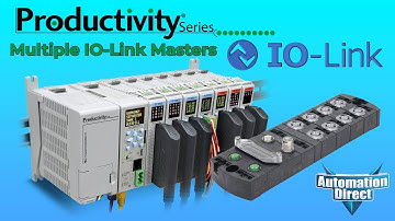 How to Use Multiple IO-Link Masters with A Productivity PLC - from AutomationDirect