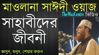 সাহাবীদের জীবনী/ Sahabider Jiboni by Allama Saidi. Bangla waz, Must watch screenshot 1