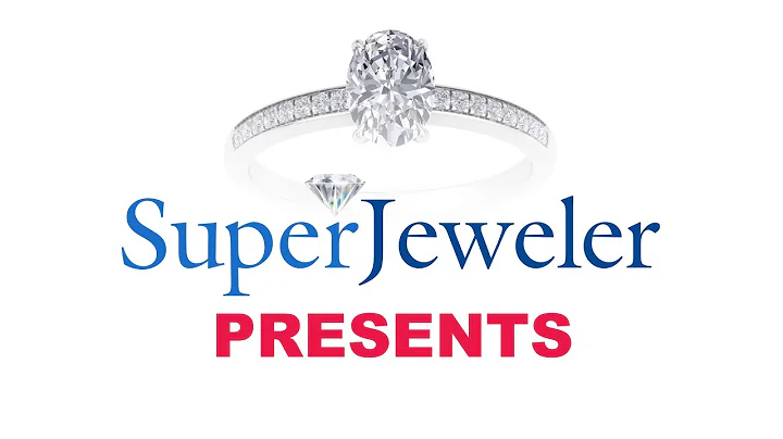 SuperJeweler | 1 Carat Oval Shape Lab Grown Diamond Engagement Ring In 14K White Gold