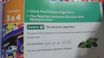Maths Grade 5 Using the Division Algorithm شرح