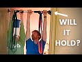Evolve Over Doorway Pull Up Bar Review (Doorframe or paint damage? Easy setup? Hold 2 people?)