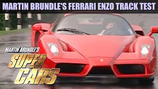 Martin Brundle's Ferrari Enzo Track Test | Fifth Gear