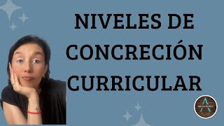 LEVELS OF CURRICULAR SPECIFICATION