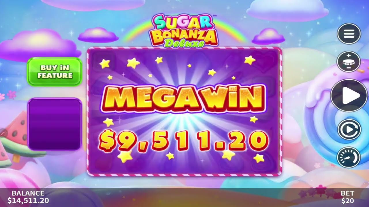 Sugar Bonanza Deluxe Slot Review | Free Play video preview