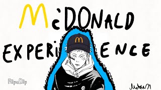 Yuji’s Mc Donald work experience 